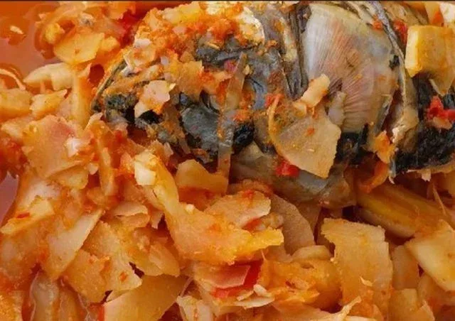 masakan khas bengkulu lemea