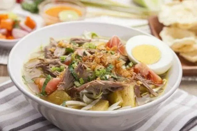 soto bebek, makanan khas klaten