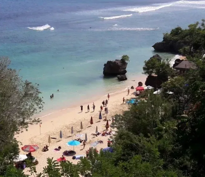 labuan sait beach by bali driver gede