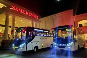 sewa bus pariwisata makassar