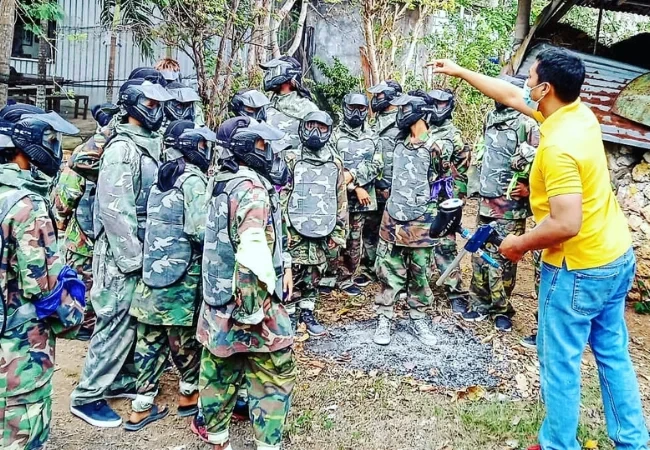 jimbaran hill paintball