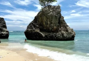 pantai geger badung, surga tersembunyi di bali